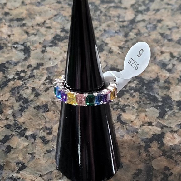 Bomb Party Jewelry - Bomb Party RBP2237 Unicorn Favorite Cubic Zirconia .925 Sterling Silver S